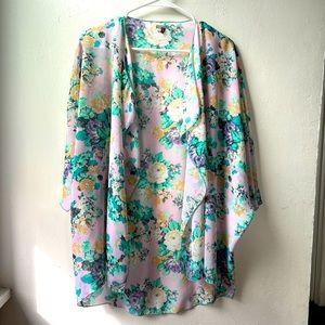 Charlotte Russe Floral Cover Up